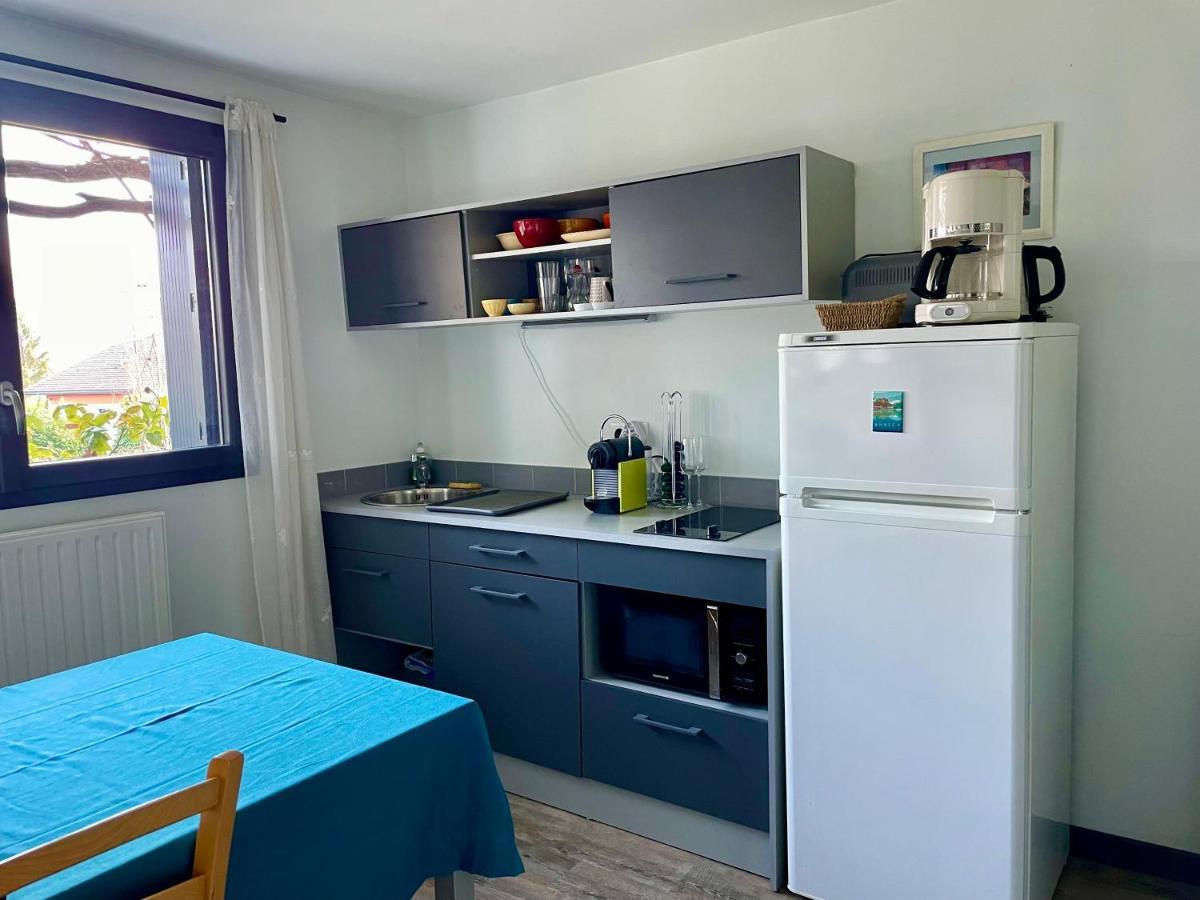 Appartement Independant 30 M² A 500M Du Lac, 2 Velos Et Parking Fournis Sévrier Esterno foto